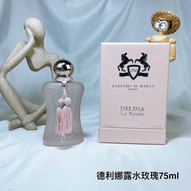 120原单品质 玛丽之香 德丽娜露水玫瑰 75Ml Parfums De Marly Delina La Rosee Ed P120Ml 前调:荔枝梨香柠檬 中