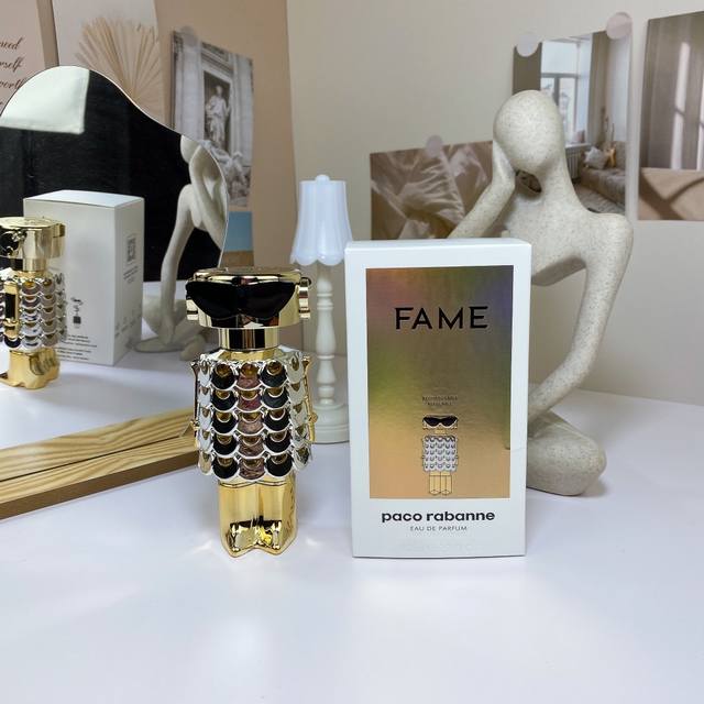 120Paco Rabanne 帕科 新品机器人女士女士浓香水 Fame Ed P160Ml