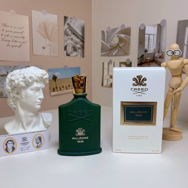 高品质 150 克雷德林中绿杉浓香水100Ml Creed Millesime 1849,2013 品牌:恺芮得 调香师:Olivier Creed 属性:中性