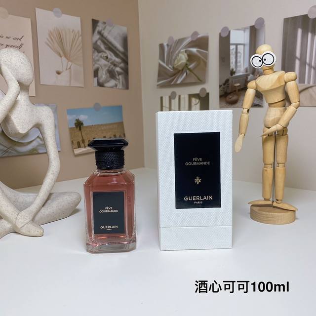 酒心可可100Ml 娇兰艺术沙龙－ Guerlainfevegourmande,2023 品牌：娇兰 属性：中性香 调香师：Delphine Jelk香调：美食