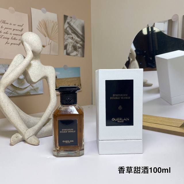 香草甜酒100Ml 娇兰艺术沙龙系列 Guerlain Spiritueuse Double Vanille,2007 品牌：娇兰 调香师：Jean-Paul