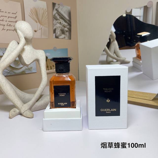 烟草蜂蜜100Ml 娇兰艺术沙龙系列 Guerlain Tobacco Honey,2023 品牌：娇兰 调香师：Delphine Jelk 属性：中性香 香调