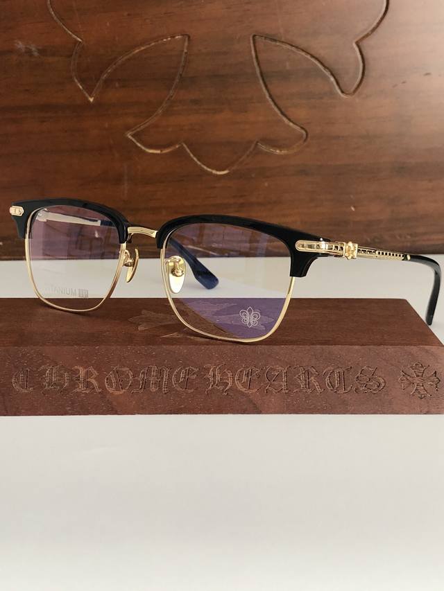 钛 新品眉架chrome Heart Ch8148 Size:55-20-148