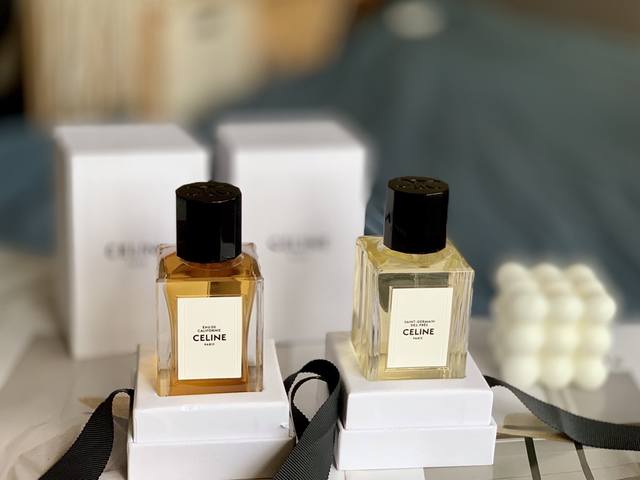 原单品质 Celine塞琳高定香水 Ml Celine赛琳高定 1Eau De Californie加州 Ml [ 佛手柑 白鸢尾油 秘鲁圣木 树苔 广藿香 ]