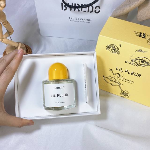 原单品质 百瑞德青春之花黄色女士香水100Mlbyredo百瑞德 Lil Fleur2020新款青春之花黄色女士香水100Ml