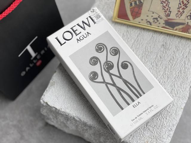 原单品质 罗意威loewe活力紫泉女士 Loewe Agua De Loewe Ella, 2009 新款彩虹香水100Ml，配专柜手提袋前调：柠檬 香柠檬 橙