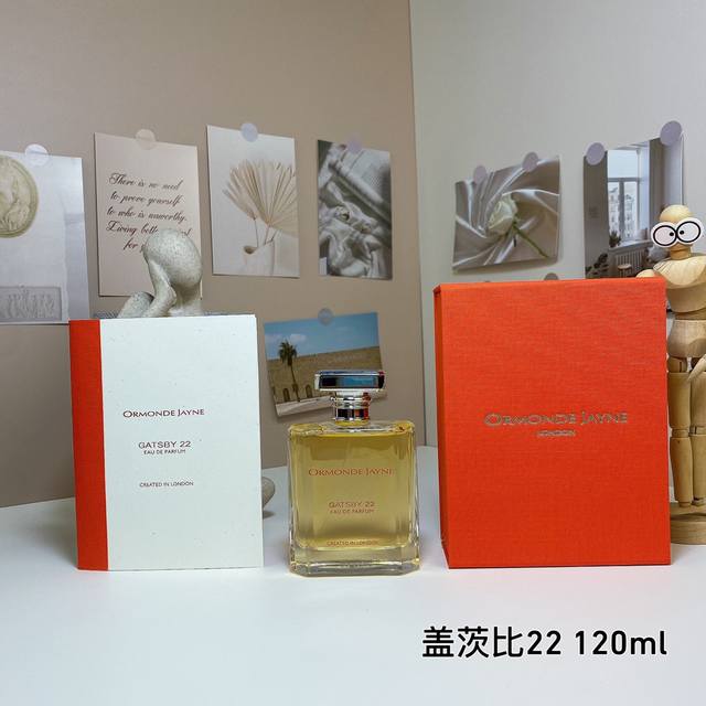 欧梦德杰尼盖茨比22 Ml Ormonde Jayne Gatsby 22, 2022 品牌：欧梦德 杰尼 属性：中性香 香调：花香东方调 前调：香柠檬柠檬粉红