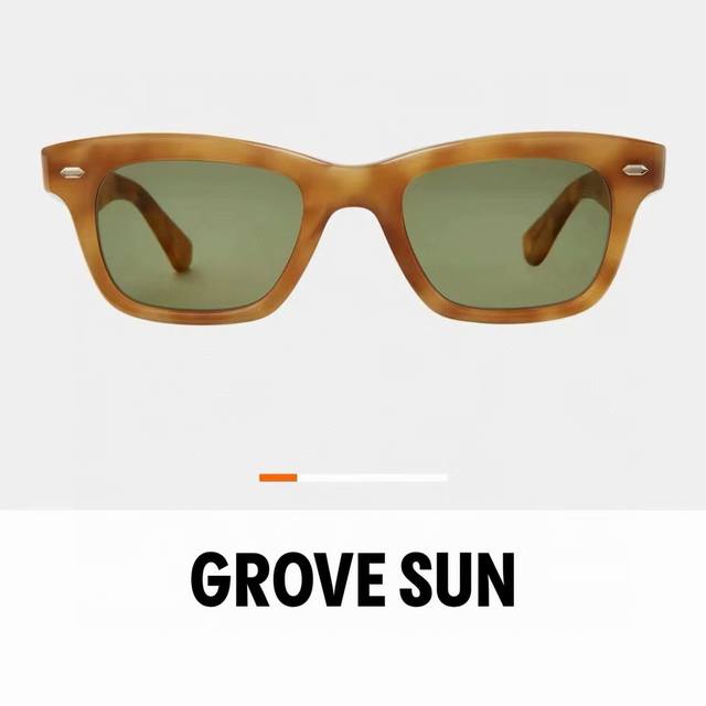 Garrett Leight California Model:Grove Size:48口23 配盒