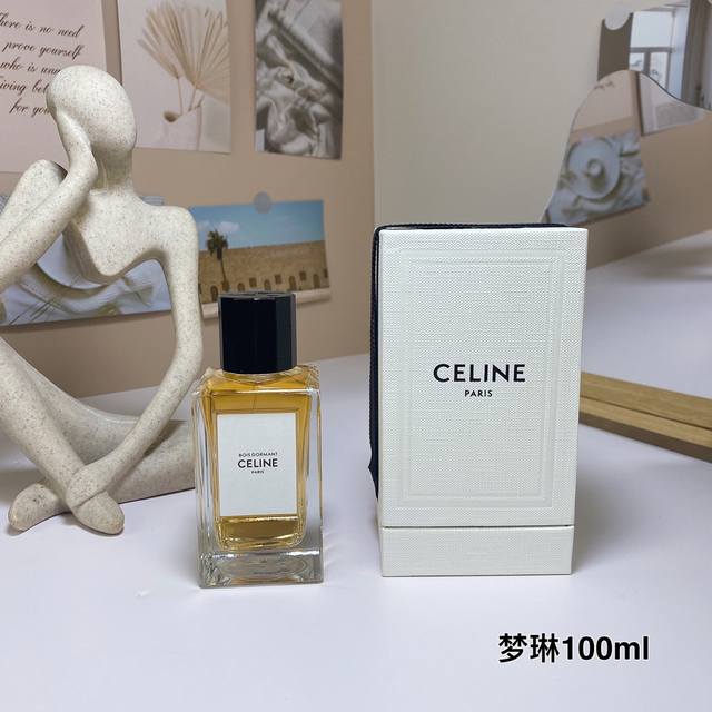 思琳赛琳高定系列-梦琳100Ml Celine Bois Dormant, 品牌：思琳 属性：中性香 香调：木质调 前调：杜松子香柠檬 中调：鸢尾根 后调：雪松