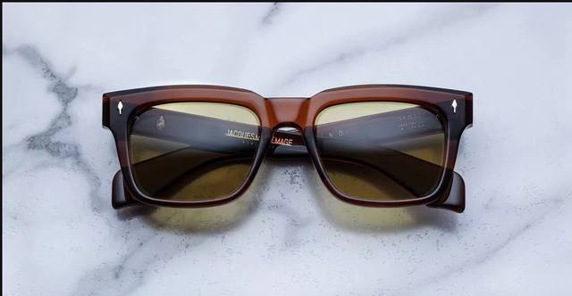 方形jacques Marie Mage 日本手工眼镜 Model：Torino Size:54口20-146.