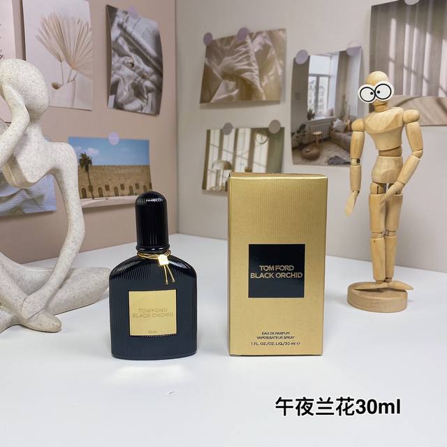 Tom Ford 汤姆福特 午夜兰花 天鹅绒兰花 香水女士ed Ml 香调：东方花香调 前调：茉莉、黑松露、依兰、黑加仑子、柑橘 中调：兰花、缤纷果香、睡莲、香