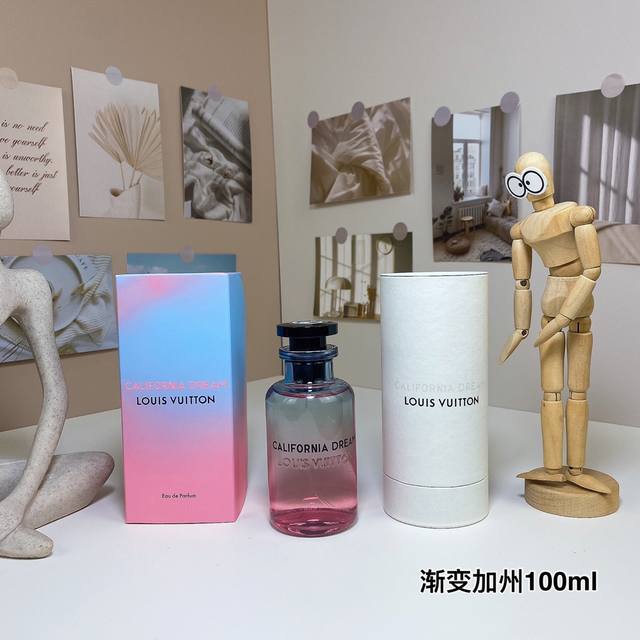 路易威登渐变加州梦100Ml Louis Vuitton California Dream, 品牌：路易威登 调香师：Jacques Cavallie. 属性：