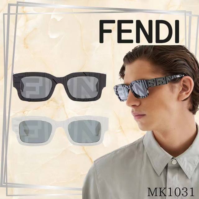 官网明星款 Fendi 型号fe40104L Size:50-23-145