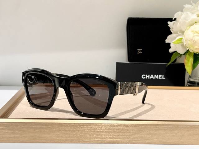 Chanel Mod：6055-B Size：54-19-140 Foldable Sunglasses