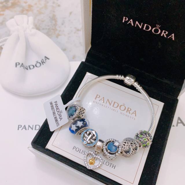 潘多拉手链手镯pandora 抖音网红 年年有余 直播带货 高品质镶嵌工艺 佩戴码数手腕尺寸2Cm ~3Cm爆款官网同款 新款搭配潘多拉独家实拍。工厂直销一手货