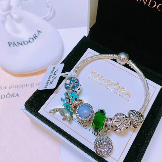 新品发布 潘多拉手链手镯pandora 抖音带货 新款 直播带货 高品质镶嵌工艺 佩戴码数手腕尺寸2Cm ~3Cm爆款官网同款 新款潘多拉独家实拍。工厂直销一手