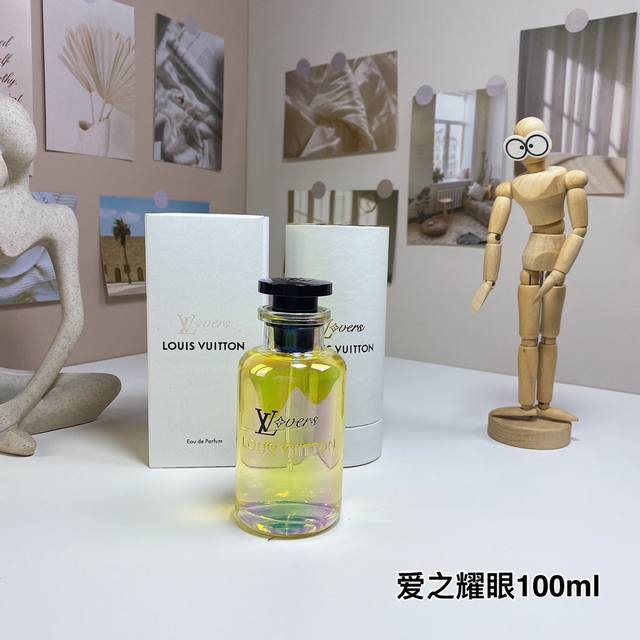 路易威登爱之耀眼100Ml Louis Vuitton Lovers, 2024 品牌：路易威登 调香师：Jacques Cavallie. 属性：中性香 香调