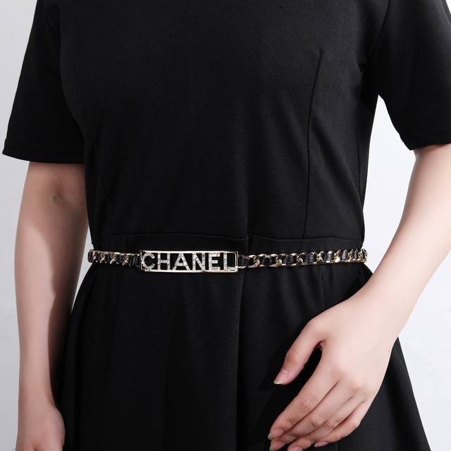 小香 Chanel 新品腰链 小羊皮 代购级别 一比一品质 香奈鹅 系列 经典Cc Logo 风格高级百搭 高级感爆棚 现货