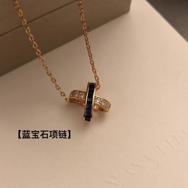 精工版本 魅力 尚美巴黎项链Chaumet Liens系列 独特的扣子交叉设计象征着爱的紧密和缠绵,流畅而不失细节,时尚中透露出优雅,Premiers Lien