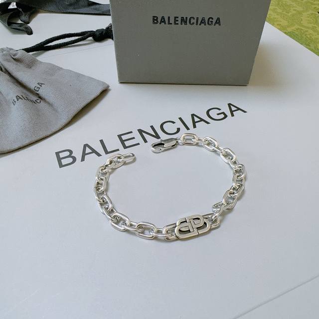 原单货新品 巴黎世家 Balenciaga手链专柜一致巴黎世家手链 男士火爆款出货 设计独特 前卫 男女必备！码数18。20。22。24Cm