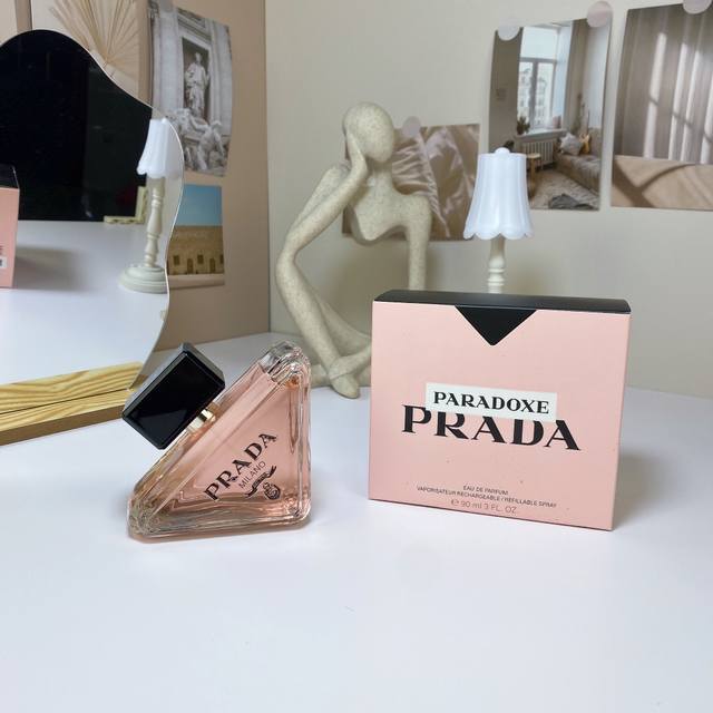 Prada普拉达 Paradoxe我本莫测 香水 Edp90Ml 木质花香调