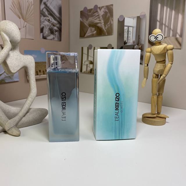 凯卓纯净之水冰灵男士100Ml Kenzo L'eau Kenzo Glacee Pour Homme, 2024 品牌：凯卓 调香师：Coralie Spic