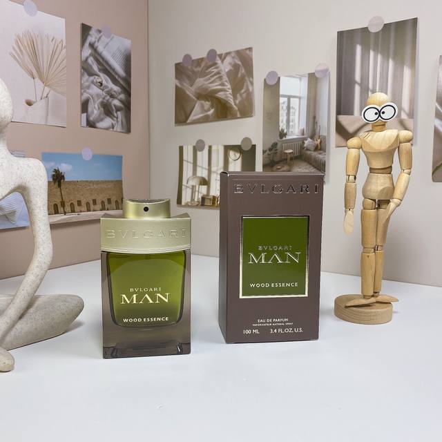 宝格丽绅士系列-绿意森林 城市森林 100Ml Bvlgari Man Wood Essence, 2018 品牌：宝格丽 调香师：Alberto Morill