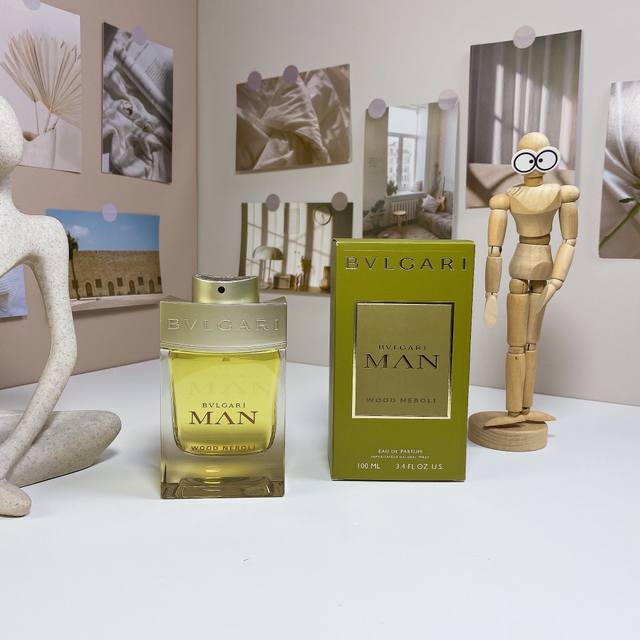 宝格丽绅士系列-森林之光100Ml Bvlgari Man Wood Neroli, 品牌：宝格丽 调香师：Alberto Morillas 属性：男香 香调：