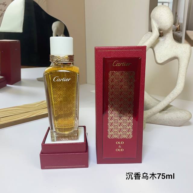 沉香乌木 Oud & Oud 75Ml 卡地亚Cartier香水75Ml 香调：木质东方调 属性：中性香