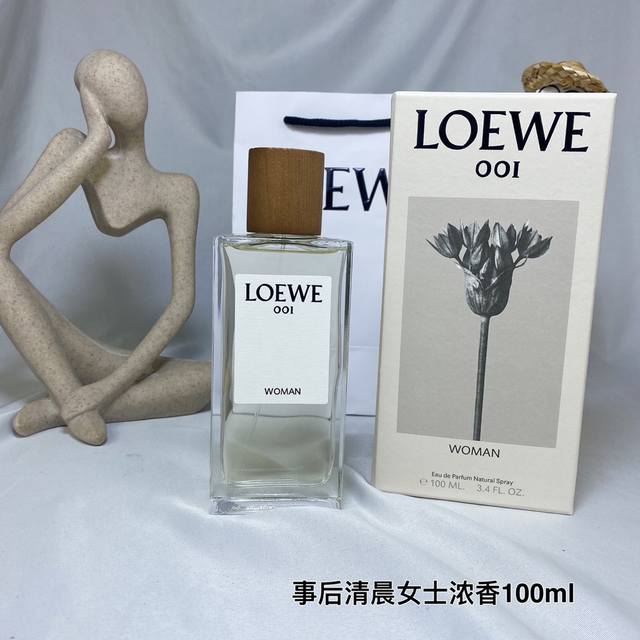 原单品质 罗意威事后清晨女士浓香水100Ml，配专柜手提袋 前调：香柠檬,蜜橘,粉红胡椒 中调：茉莉,檀香木 后调：琥珀,香草