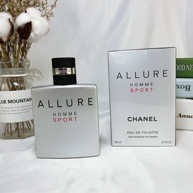 原单品质 Chanel香奈儿Allure倾城之魅运动魅力男士淡香水100Ml，配专柜手袋，香调：清新东方调前味：佛手柑、西西里柑橘、突尼西亚澄花中味：马达加斯加