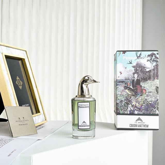 原单品质 潘海利根 鲁莽的马修 鸭子 Penhaligon's The Impudent Cousin Matthew, 潘海利根 鲁莽的马修 鸭子 香调：柑橘