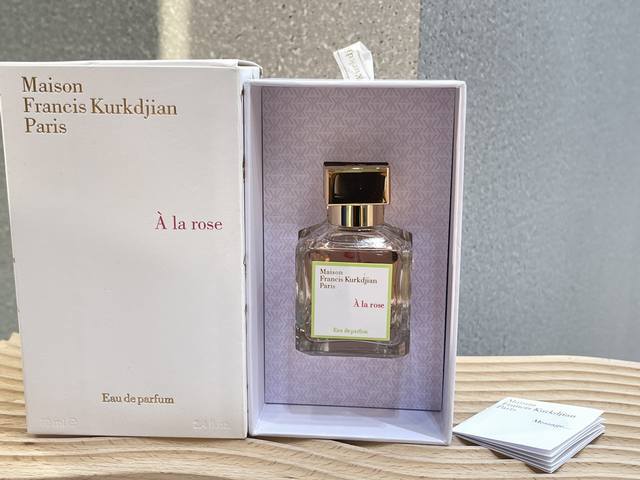 原单品质 弗朗西斯 库尔吉安玫瑰70Ml Maison Francis Kurkdjian A La Rose 2014 I La Rose 香调:花香调 前调