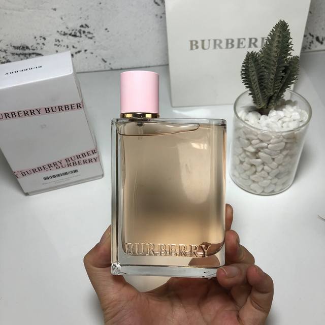 原单品质 专柜Burberry 博柏利 巴宝莉Her 2018新款巴宝莉香水花与她香水 浓香100Ml Burberry2018全新香氛 Her女性淡香精 ，充