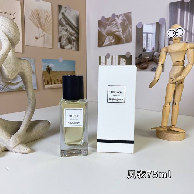 风衣75Ml 圣罗兰高定衣典系列- Ysl Yves Saint Laurent Trench, 2015 品牌：圣罗兰 调香师：Amandine Clerc-