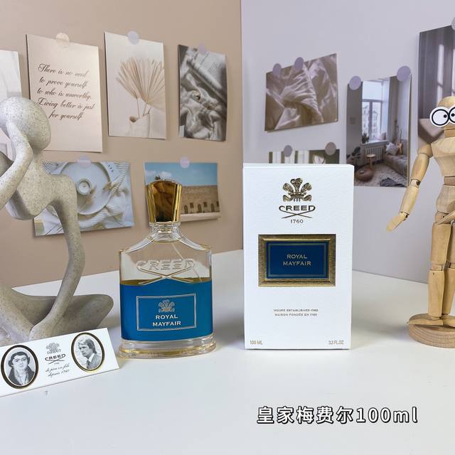 克雷德皇家梅费尔100Ml Creed Royal Mayfair, 品牌：恺芮得 调香师：Olivier Cree D属性：中性香 香调：花果香美食调 前调：