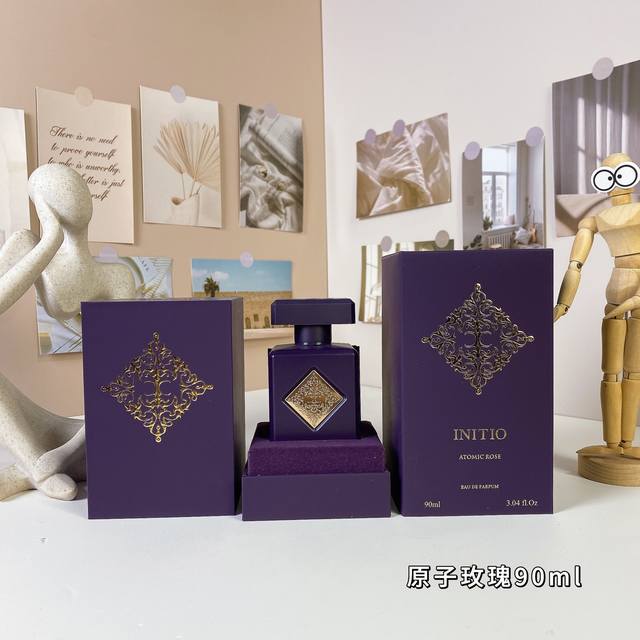 原子玫瑰90Ml 因提诺私人香氛 Initio Parfums Prives Atomic Rose, 品牌：因提诺私人香氛 属性：中性香 香调：花香东方调 前