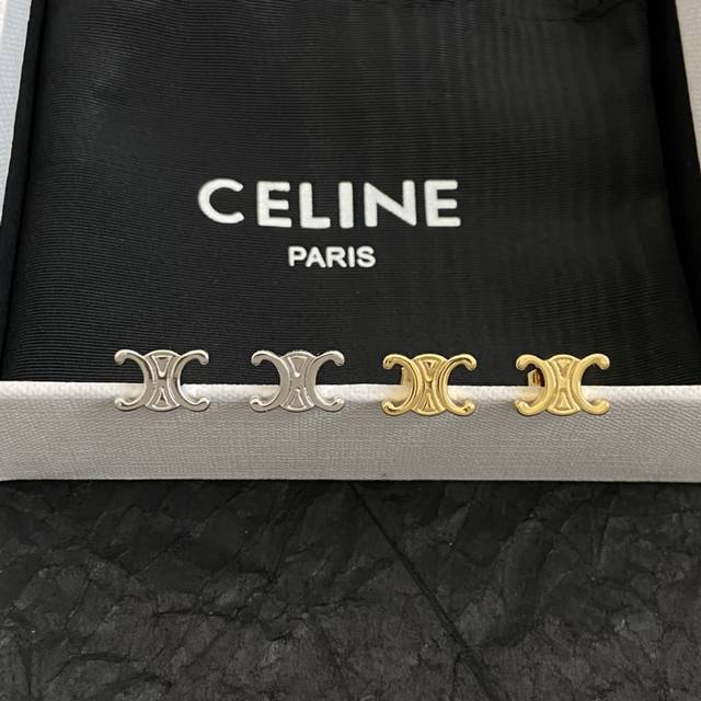 Celine 赛琳 耳钉 一直是简约时尚界的标杆大胆的设计 百看不厌搭配起来更Fashion