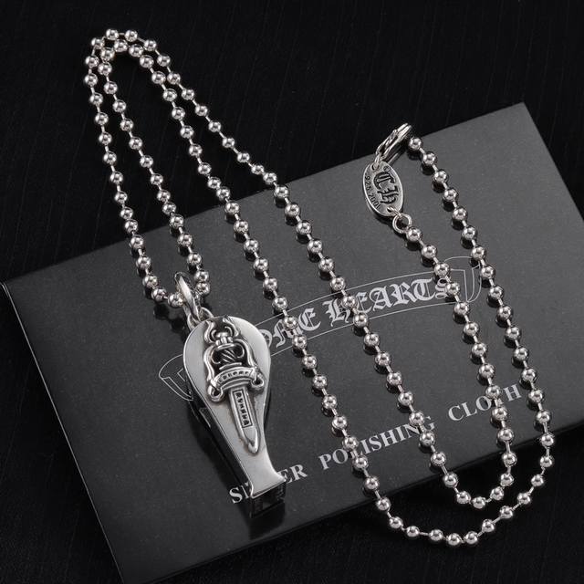 Chrome Hearts 克罗心口哨大号项链