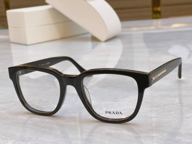 Prad* 普拉*达新款光学架，Model：Pra18S，Size：51口21-145