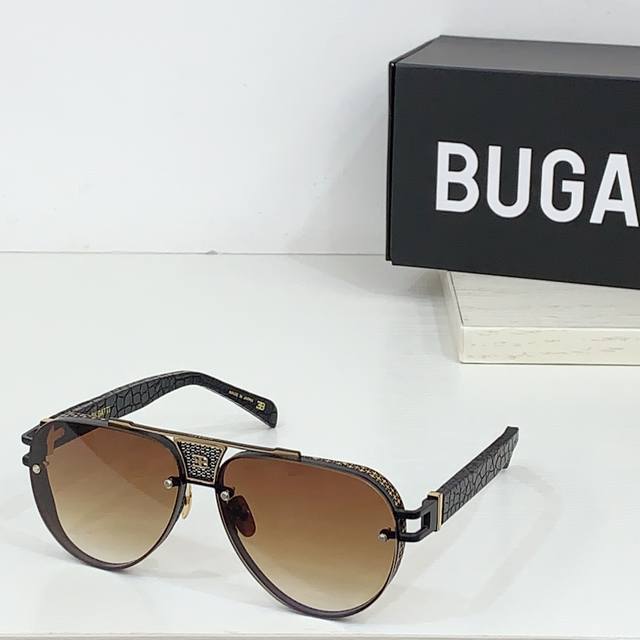 Bugatt 布加迪Bugatti-太阳镜上线咯 Model：05，Size:62-13-147. Bugattieyewear Collectionone中最