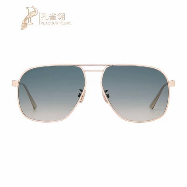 官网图 百搭素颜金丝框 Dior Mod：Diorcannage A3U Size：58-14-145