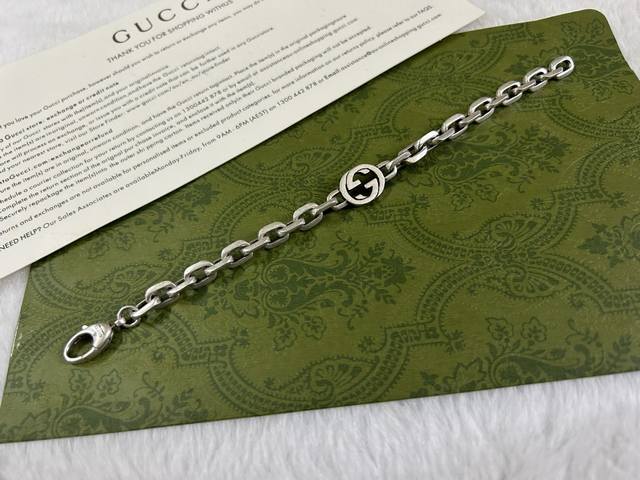 Gucci 古驰 大G手链 长度：18-20-22Cm