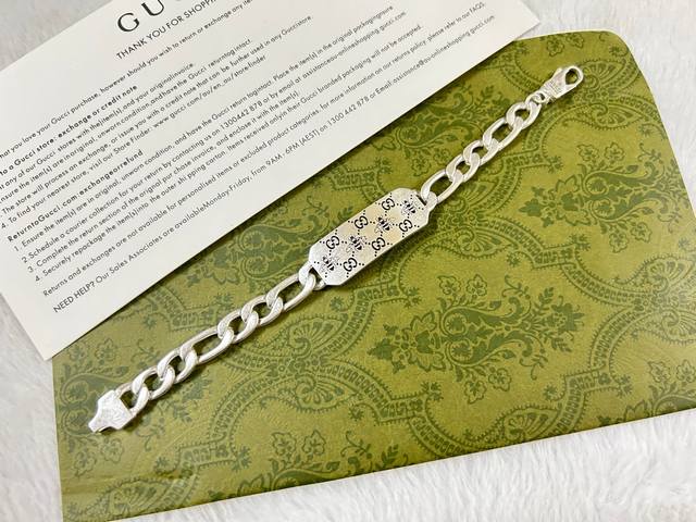 Gucci 古驰 双G蜜蜂手链 长度：18-20-22Cm - 点击图像关闭