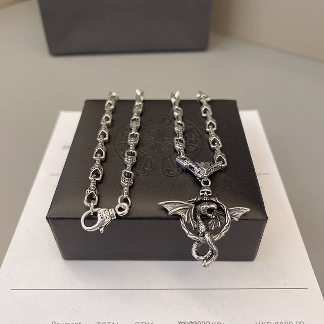 项链 Chrome Hearts 克罗心绝美项链 真的好好看～ 尺寸60