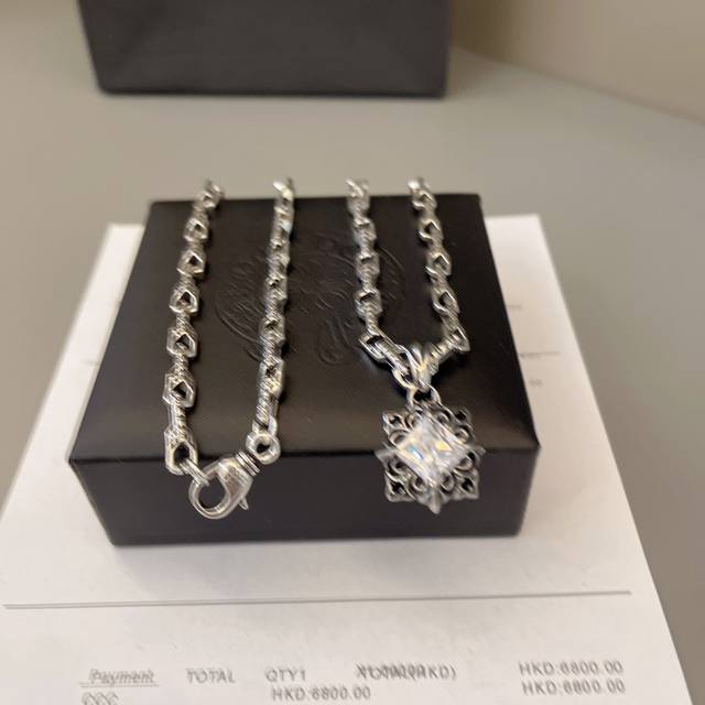 项链 Chrome Hearts 克罗心绝美项链 真的好好看～ 尺寸60