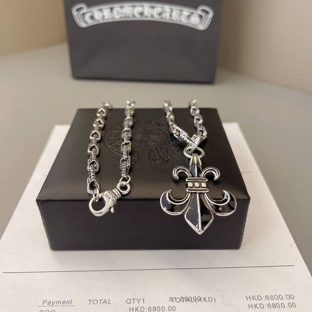 项链 Chrome Hearts 克罗心绝美项链 真的好好看～ 尺寸60