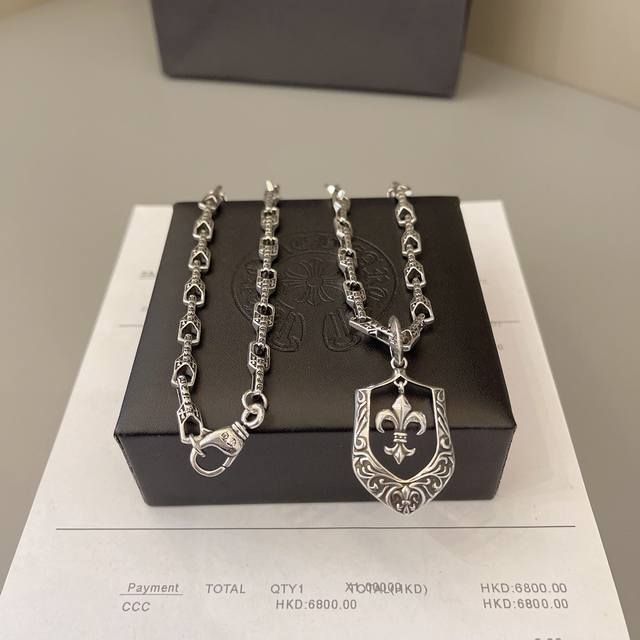 项链 Chrome Hearts 克罗心绝美项链 真的好好看～ 尺寸60