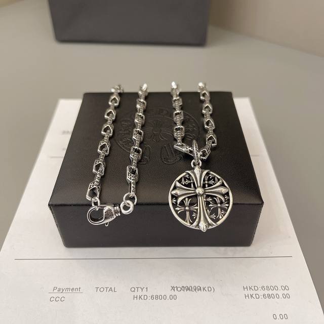 项链 Chrome Hearts 克罗心绝美项链 真的好好看～ 尺寸60