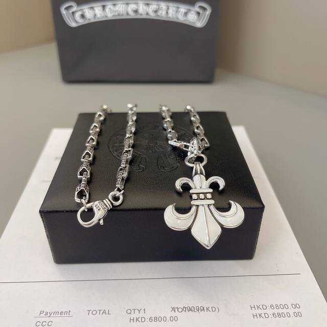 项链 Chrome Hearts 克罗心绝美项链 真的好好看～ 尺寸60